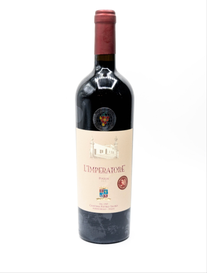 Rosso Tauro Alberobello IMPERATORE IGT 30 Anni - cantine Tauro